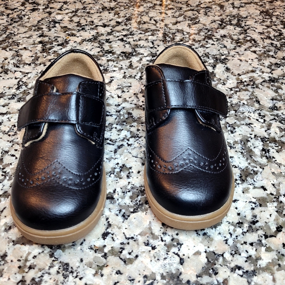 Classic Black Kids Shoes